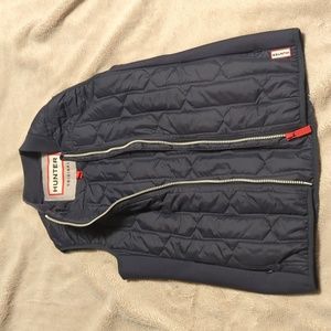 Hunter Women's Original Midlayer Vest, navy blue, size Small